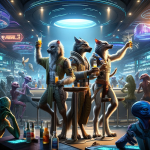 DALL·E 2023-12-20 22.25.05 - Imagine a scene in a bar set in a futuristic, sci-fi setting, whe...png